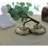 Cymbale Tibétaine en Bronze Petit Modèle - Méditation & Purification - 2
