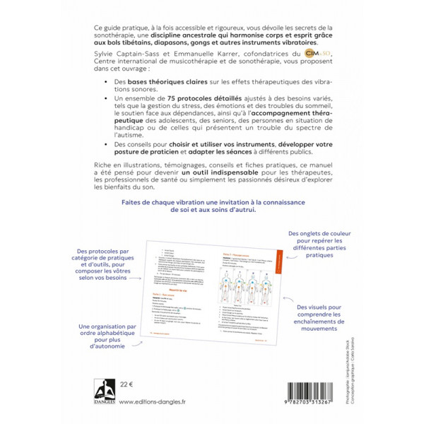 Sonothérapie - Les bonnes pratiques - 75 protocoles complets - 2