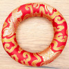 Coussin cercle 140 mm rouge - Bol Chantant Tibétain