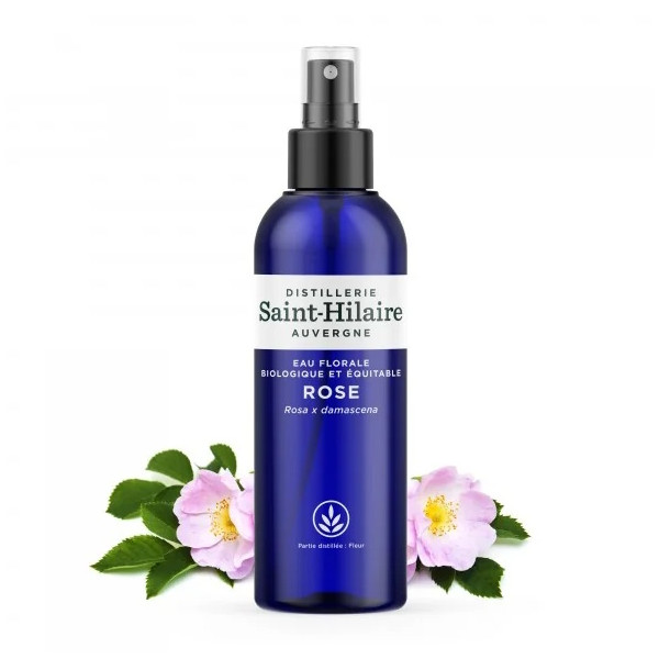 Eau florale de rose bio 200 ml - Saint Hilaire - 2