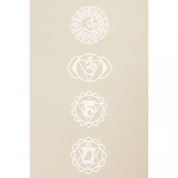 Tapis de Yoga Premium Yogi & Yogini TPE – Chakra Beige (950 g) - 3