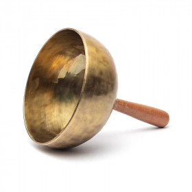 Bol chantant tibétain avec manche Nada Yoga 18–19 cm - 1