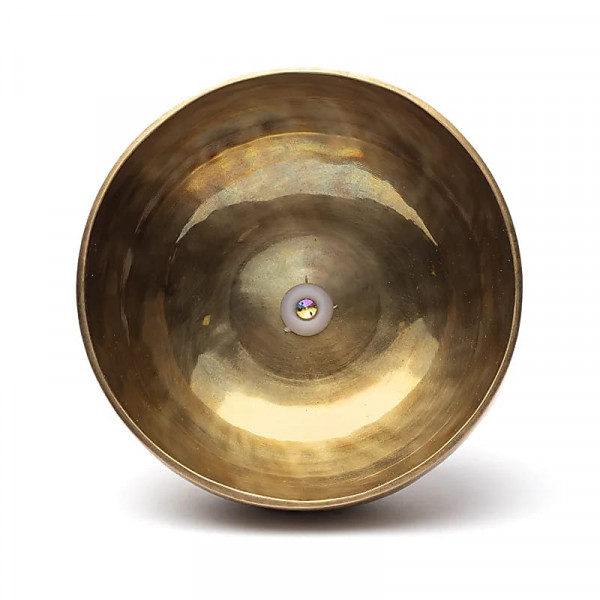 Bol chantant tibétain avec manche Nada Yoga 18–19 cm - 2