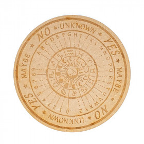 Planche Pendule Astrologie Gravée 20 cm | Radiesthésie & Divination - 1