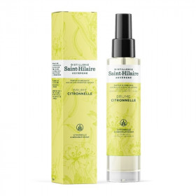 Brume d’intérieur aux huiles essentielles BIO Citronnelle & Géranium Rosat - 1