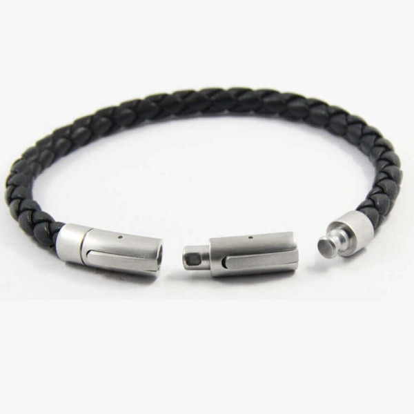 Bracelet magnétique réglable cuir Aramis - Antidouleur et Détente - 2