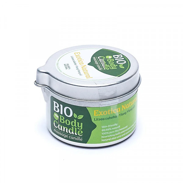 Bougie de Massage Bio Exotique 50ml - Expérience Sensorielle - 1
