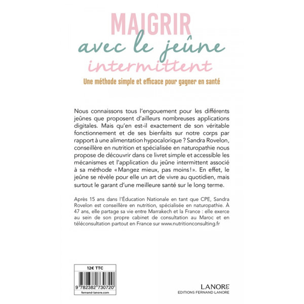 Maigrir avec le jeûne intermittent - Une méthode simple et efficace pour gagner en santé - 2