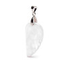 Pendentif ailes d’ange en cristal de roche 3 cm – Protection
