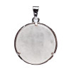 Pendentif Fleur de Vie Cristal de Roche 3cm - Bijou Lithothérapie - 1