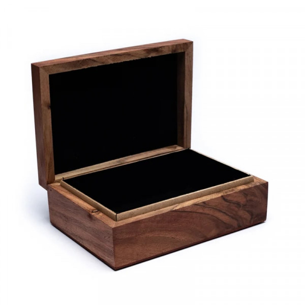 Boîte Tarot Bois Arbre de Vie 17,5x13x6,5 cm - Coffret Spirituel Gravé - 1