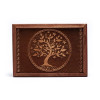 Boîte Tarot Bois Arbre de Vie 17,5x13x6,5 cm - Coffret Spirituel Gravé - 1