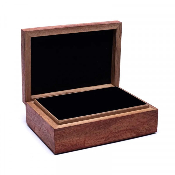 Boîte Tarot Bois Fleur de Vie 17,5 cm - Coffret Ésotérique Premium - 2