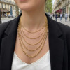 Collier Multi Rangs Perles Femme - Bijou Tendance Chic & Élégant - 1