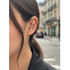 Bijou d’Oreille Étoile Doré & Strass Fin