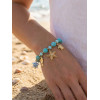 Bracelet Marin Perles & Charms Acier Inoxydable Femme - 1