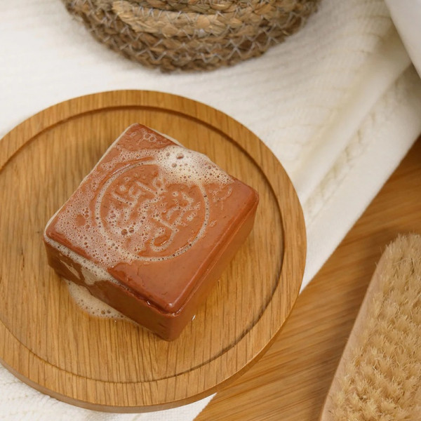 Savon d'alep argile rouge exfoliant - 2