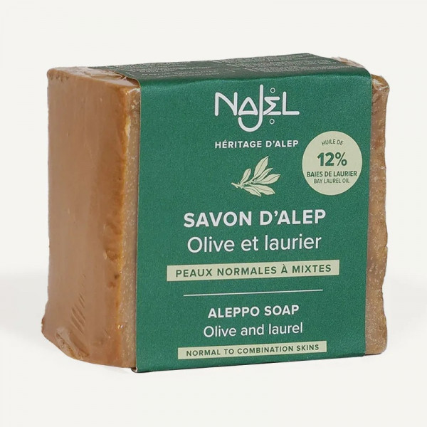 Najel - Véritable Savon alep 12% Acné - Eczéma - Psoriasis 200g - 2