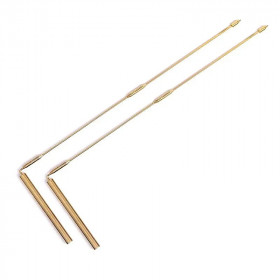 Baguettes de Sourcier 40 cm Voyage – Détection Eau & Énergies Précise - 1