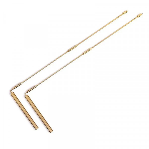 Baguettes de Sourcier 40 cm Voyage – Détection Eau & Énergies Précise - 1