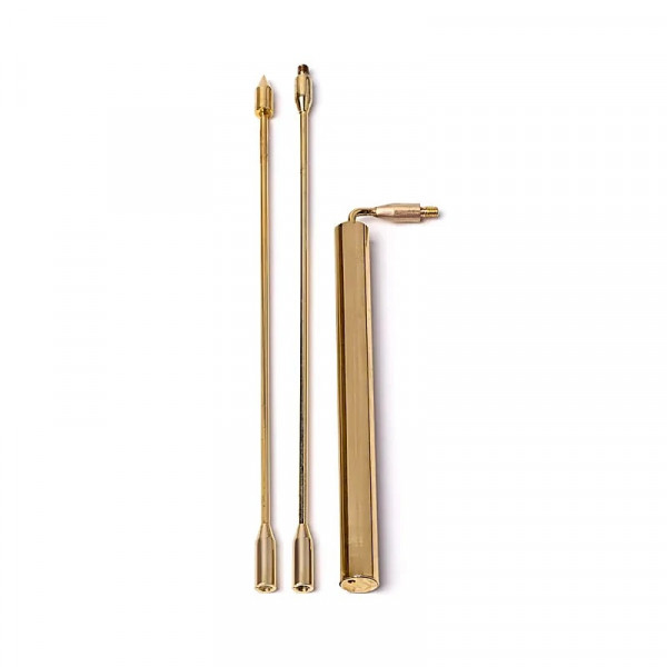 Baguettes de Sourcier 40 cm Voyage – Détection Eau & Énergies Précise - 3