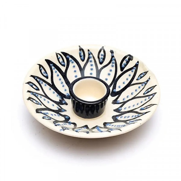 Porte Encens Palo Santo Céramique 12,5 cm – Support Sécurisé & Design Zen - 2