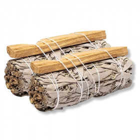 Smudge Sauge Blanche & Palo Santo (Lot 2) - Purification - 1