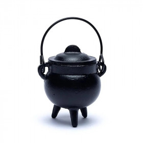 Chaudron en Fonte 9x8 cm (560g) – Rituel, Déco & Ésotérisme - 1