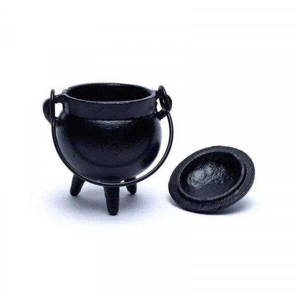 Chaudron en Fonte 9x8 cm (560g) – Rituel, Déco & Ésotérisme - 2