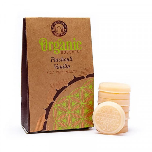 Fondant à la Cire Patchouli Vanille 40g – Parfum Relaxant & Oriental - 1