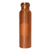 Gourde en Cuivre Fleur de Vie 1L - Ayurvéda & Bienfaits Santé
