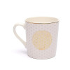 Tasse à Café Fleur de Vie Blanc/or 250 ml - Mug Énergétique - 2
