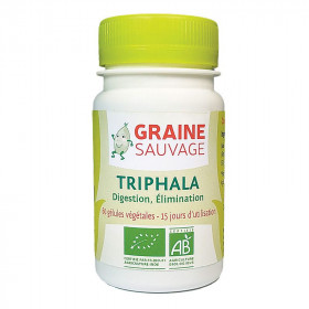 Triphala Bio Graine Sauvage - Digestion & Transit Naturel 60 gélules - 1