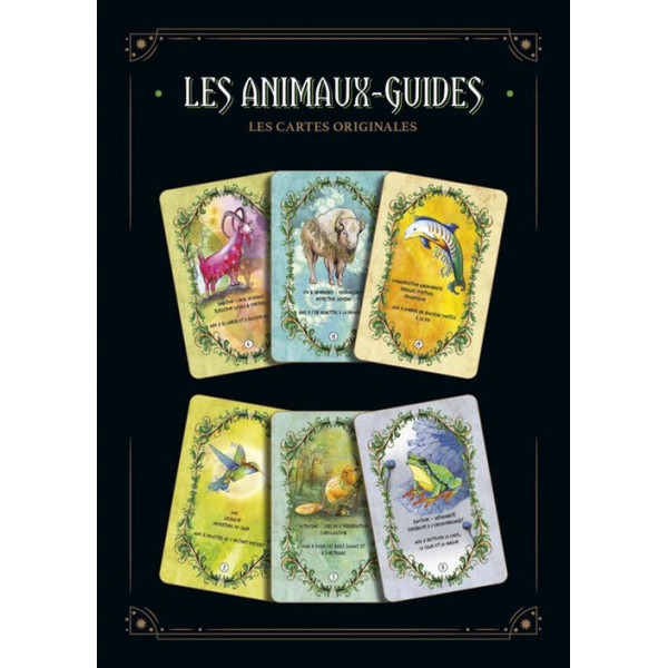 Les Animaux Guides Coffret - Oracle 33 Cartes & Livre Complet - 1