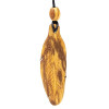 Collier de Plume en Palo Santo – Bijou artisanal en bois sacré - 1