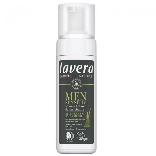 Men Sensitiv Mousse à raser douce bio 150ml - Lavera - 3