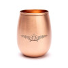Gobelet en Cuivre Lotus Gravé 350 ml - Eau & Ayurveda - 1