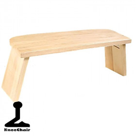 Banc de méditation pliable en chêne d'Amérique - Confort - 3