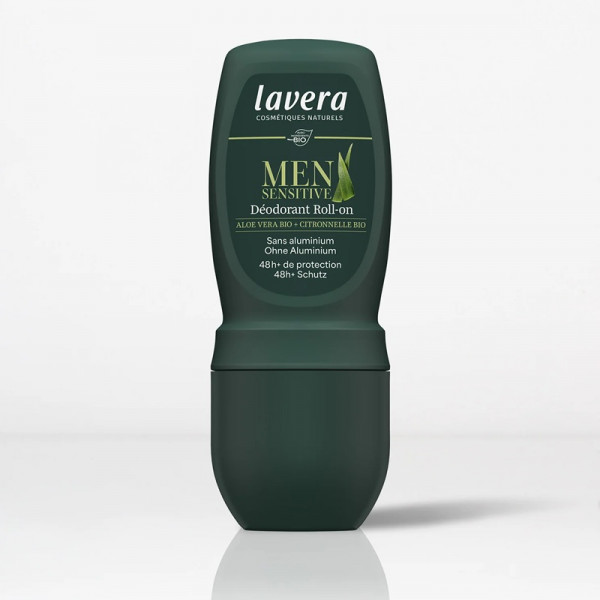 Déodorant Roll-On Homme Bio Lavera Men Sensitive 48h Sans Aluminium 50 ml - 1