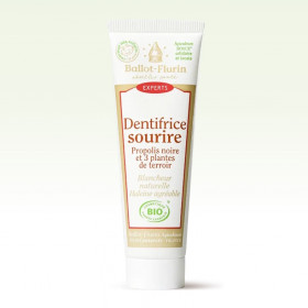 Dentifrice Sourire Ballot-Flurin à la Propolis Noire Bio - Sans Fluor - 1