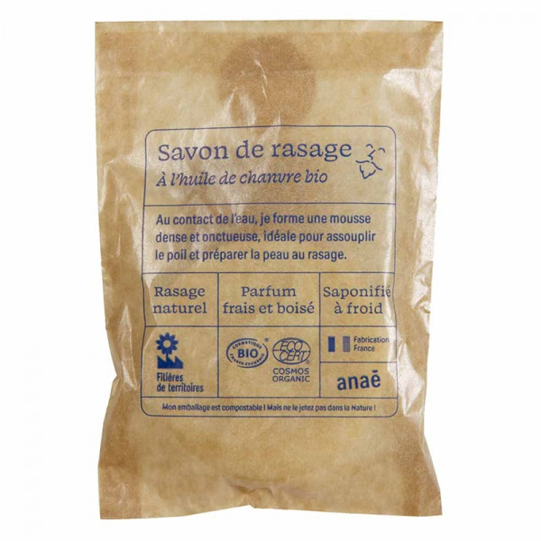 Savon de Rasage Bio Anaé 80 g – Mousse Onctueuse & Rasage Naturel - 2