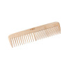 Peigne Double Dents en Bois de Hêtre - Antistatique Tous Cheveux
