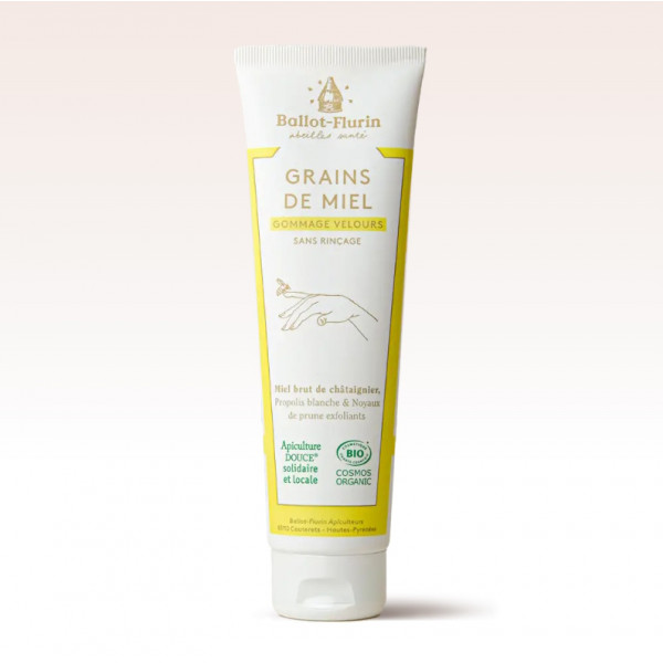 Gommage Grains de Miel Bio - Exfoliant Doux Visage & Corps - 1