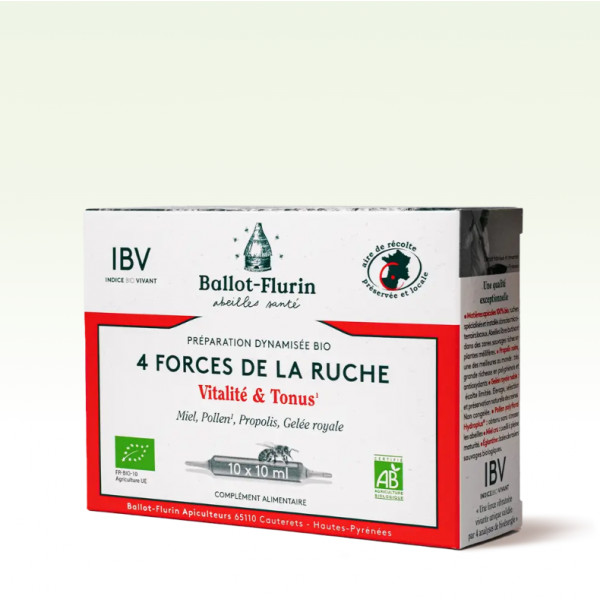 Préparation Dynamisée Bio 4 Forces de la Ruche - Vitalité - 1