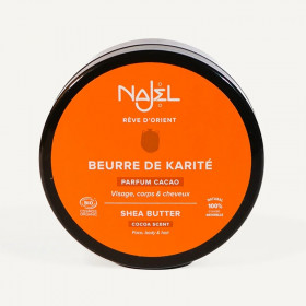 Beurre de karité parfum cacao bio 100 g – Najel - 1