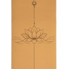 Tapis de Yoga en Liège & TPE Lotus 183x61x5 mm - Qualité et léger