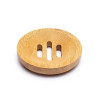 Porte-savon rond en bambou 8 cm - Support savon solide écologique - 1