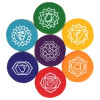 Coussins pour Bols Chantants 7 Chakras 14,5 cm - Support Bol Tibétain - 3