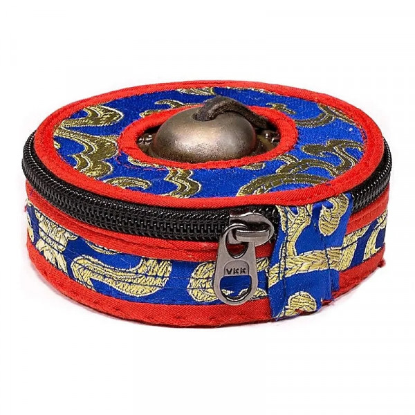 Housse pour Cymbales 9 cm Bleu/Rouge - Grand Modèle - 1