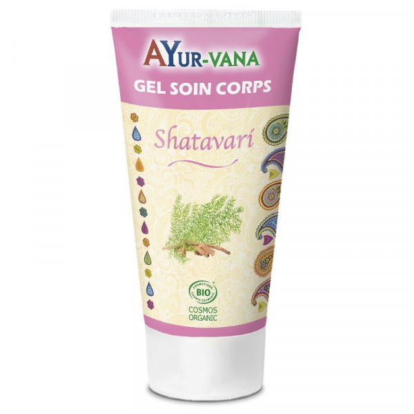 Gel Soin Corps au Shatavari Bio 75 ml – Ayur-vana - 1
